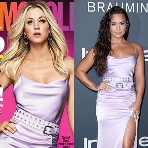 alice & olivia purple dress